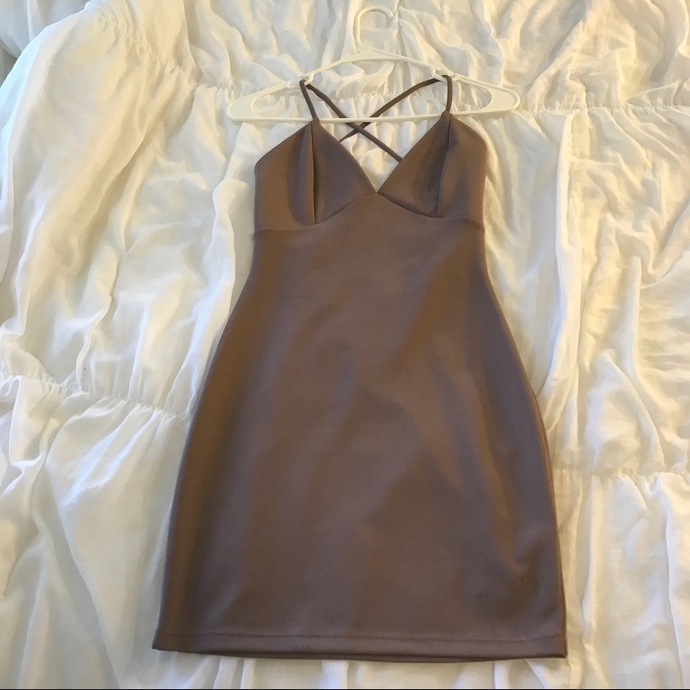 Glare mini dress